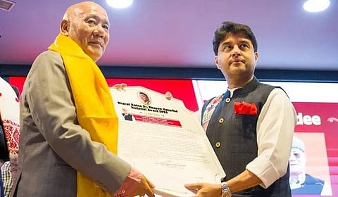 Assam: DoNER Minister Scindia lays foundation stones for projects worth Rs 635 cr