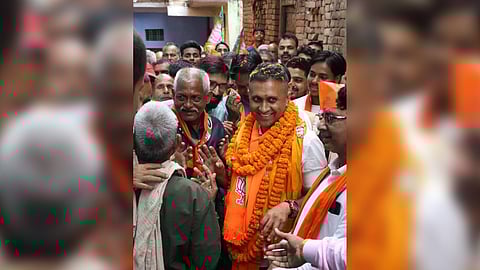 File image of former IPS officer Anand Mishra