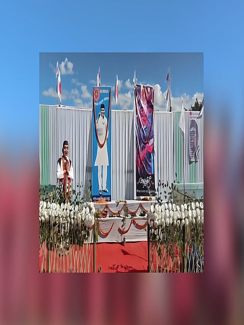 Image of All Assam Students Union (AASU) celebrated “Day of Harmony” (Samannoyor Din) at Pabhoi in Biswanath district to mark the 14th death anniversary of Bharat Ratna, Assam pride, and legendary artist Dr. Bhupen Hazarika. 