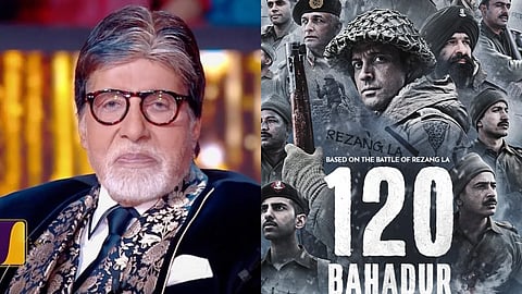 Amitabh Bachchan lends his voice to the trailer of Farhan Akhtar’s '120 Bahadur'