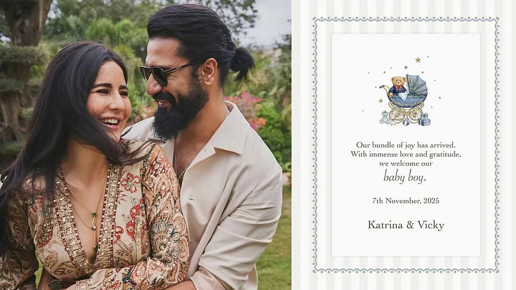 Bollywood couple Vicky Kaushal and Katrina Kaif blessed with baby boy