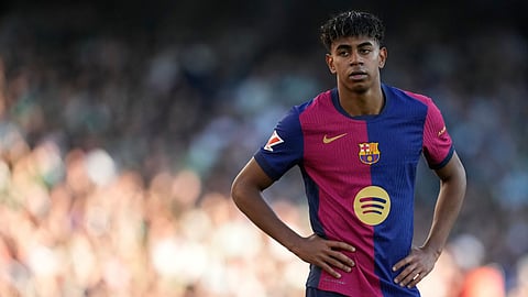 Lamine Yamal released from Spain squad for World Cup qualifiers