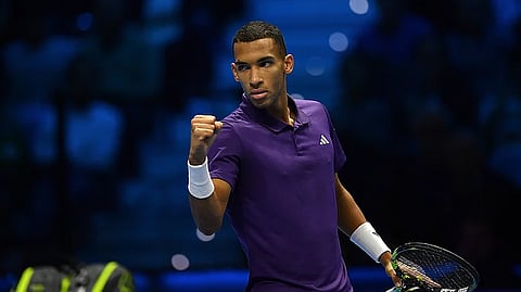 ATP Finals: Auger-Aliassime beats Shelton to get off mark