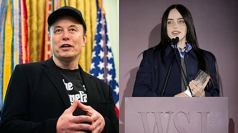 Pop star Billie Eilish, takes a dig at ‘trillionaire’ Elon Musk