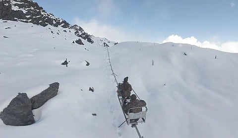 Army deploys indigenous high-altitude mono rail system in Kameng