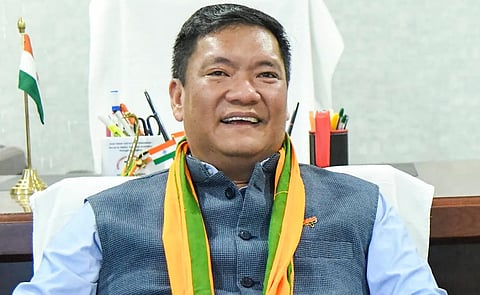Khandu hails Bihar victory, emphasizes good governance and partnership
