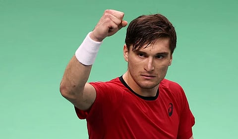 Davis Cup: Zizou Bergs leads Belgium past France into semis