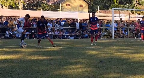 Image of practice session of ASEB FC and Chadar Hills FC 