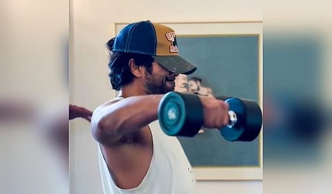 Shahid Kapoor is back to it like old times with an intense workout session