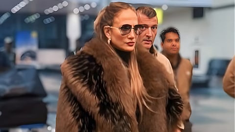 Jennifer Lopez's Elegant Arrival in Udaipur Sparks Social Media Buzz