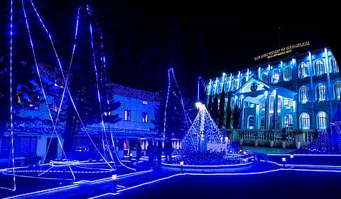 Meghalaya Legislative Assembly goes blue for World Children’s Day