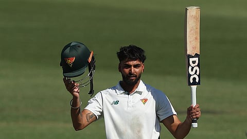 Nikhil Chaudhary becomes first Indian to score Sheffield Shield ton this century