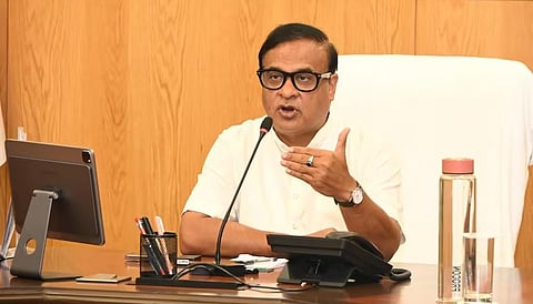 File photo of Assam Chief Minister Himanta Biswa Sarma