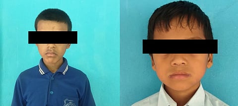 Image of the two deceased schoolkids