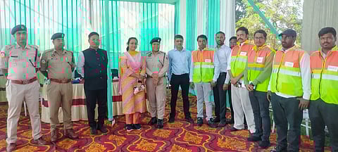 evacuation & joint mock drill