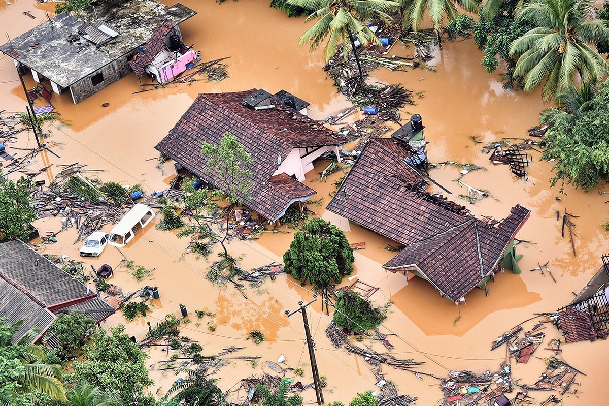 Sri Lanka Floods & Landslides Kill 56: Cyclone Ditwah