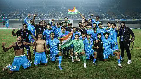 India qualify for AFC Under-17 Asian Cup 2026