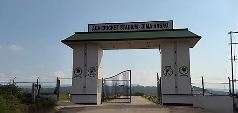Image of ACA Cricket Stadium at Dima Hasao