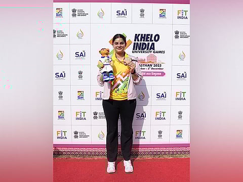 KIUG 2025: Four meet records tumble in athletics; Surbhi Rao win women’s 10m pistol gold