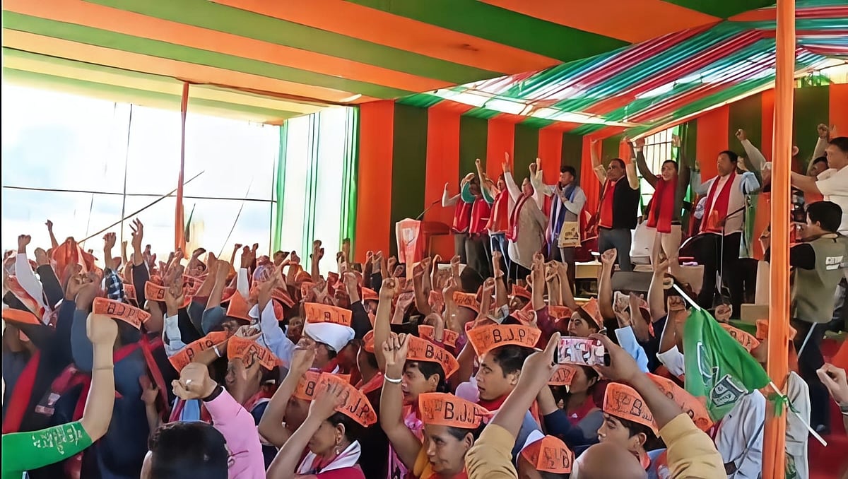 Assam BJP Rally: Tularam Ronghang's Power Grows in Kheroni