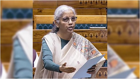 File photo of Union Finance Minister Nirmala Sitharaman 