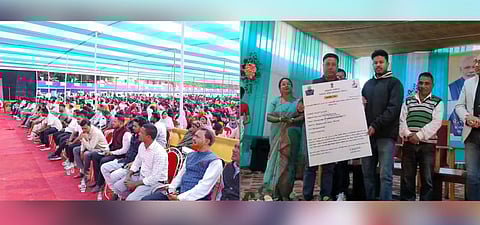 Image of the PMAY approval receivers in Mankachar and Biswanath