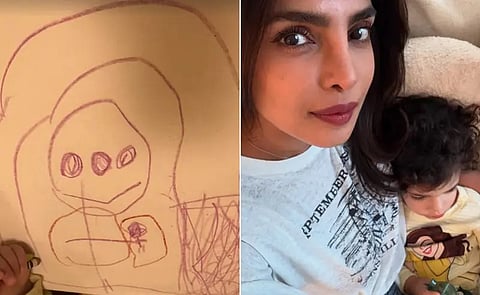 Priyanka Chopra shares cute sketch by her daughter Malti Marie