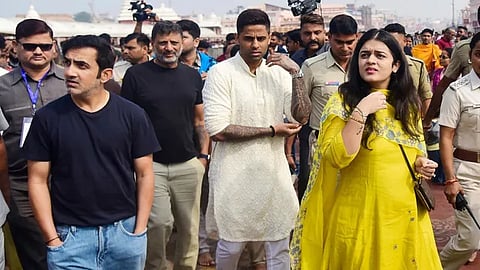 Suryakumar Yadav, Gautam Gambhir and others visit Jagannath Temple