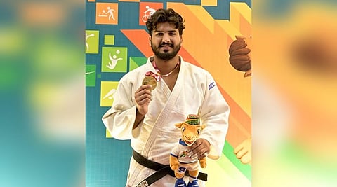 Judoka Ritik Sharma’s KIUG triumph fuels his 2026 CWG dream