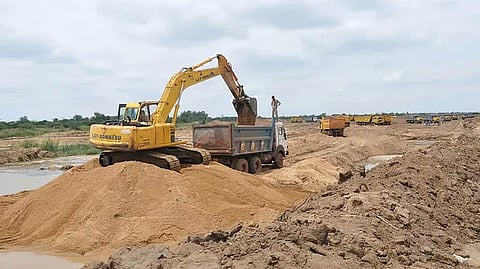 sand mining 