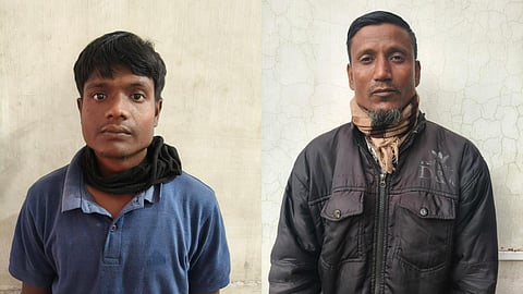 Image of two accused who has been awarded with 20 years imprisonment under POCSO case for raping minor girls in two separate cases