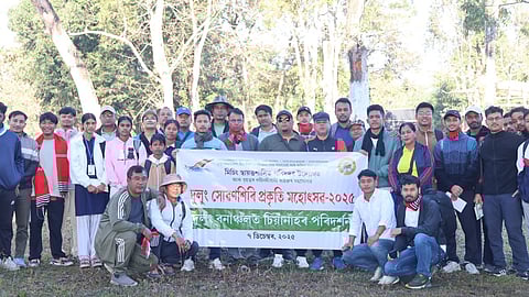 Image of the nature activists in the festival