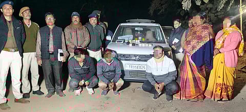 Tripura Police recorded a major success in their anti-drug operations within the last 24 hours, seizing narcotics worth over ₹1.5 crore and arresting six people in the Ambassa sub-division of Dhalai district late on Monday night
