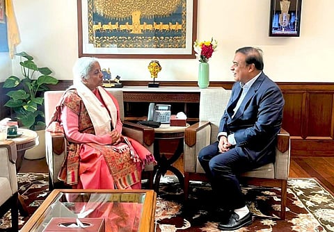 Union Finance Minister, CM Sarma 