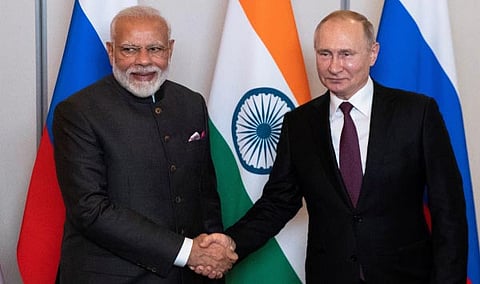 Putin visits Bharat