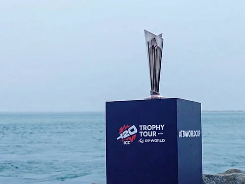 ICC Men’s T20 World Cup 2026 trophy tour kicks off at Ram Setu bridge