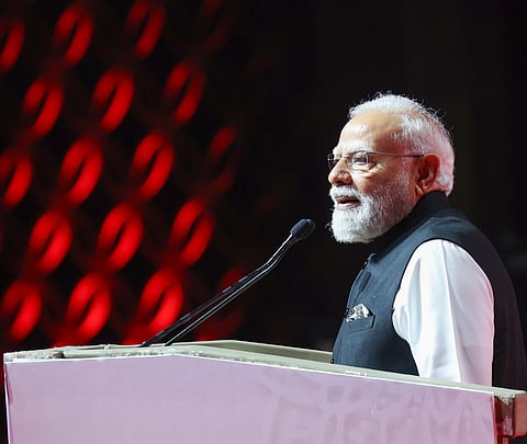 PM Modi Receives Oman’s Highest Civilian Honour During Muscat Visit
