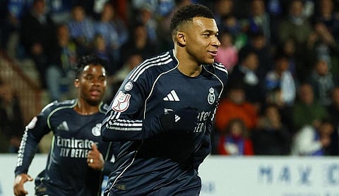Copa del Rey: Mbappe nears Ronaldo record as Real Madrid survive scare against third-tier Talavera de la Reina 