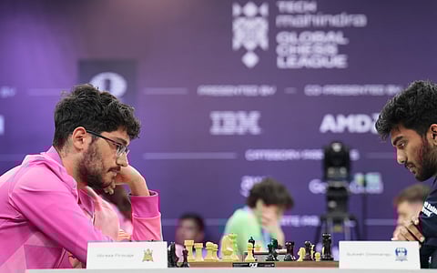 World champion D Gukesh beats Alireza but Triveni Continental Kings stay on top