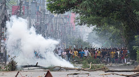 India monitoring violent situation in Bangladesh