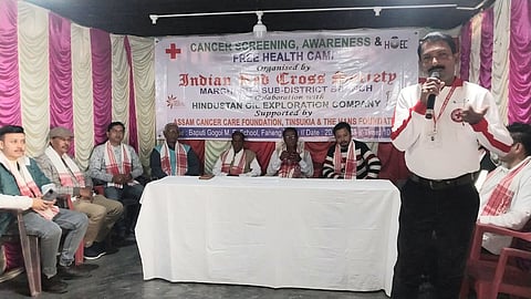 Cancer Screening awareness meeting, and free medical camp held at Margherita