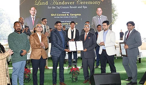 Meghalaya hands over land for Rs 330-crore Taj Umiam Project