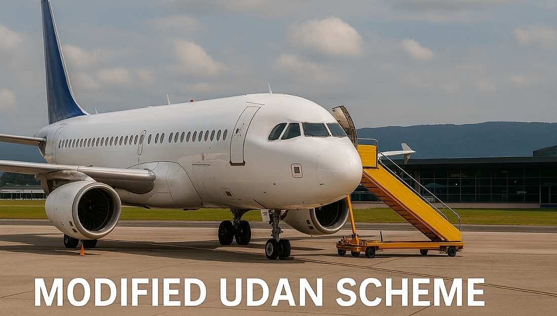 Modified UDAN scheme to connect NE by helipads, smaller airports