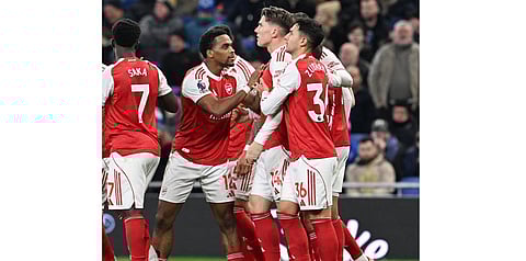 Premier League: Arsenal top for Christmas after narrow win, Haaland keeps pressure on