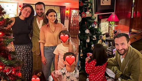 Saif Ali Khan, Kareena Kapoor, Soha Ali Khan ‘officially’ begin Christmas festivities