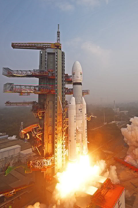 ISRO Launches Heaviest-Ever Satellite to Low Earth Orbit on Christmas Eve
