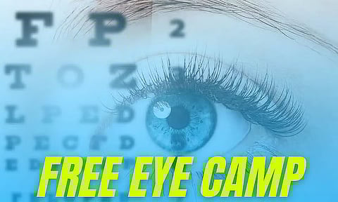 Free eye check-up camp 