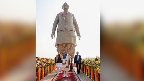 PM Modi at the newly inaugurated ‘Rashtra Prerna Sthal’ 