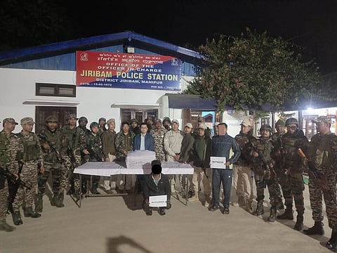 Manipur Police Seize 1.6 Lakh Psychotropic Tablets, Arrest Assam Man in Jiribam
