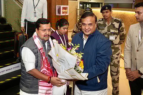 Nitin Nabin Reaches Guwahati for BJP State Executive, Core Committee Meetings
